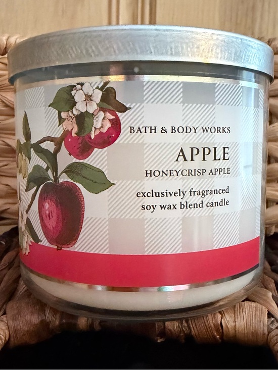 Bath & Body Works Other - BATH AND BODY WORKS HONEYCRISP APPLE  3-WICK CANDLE
